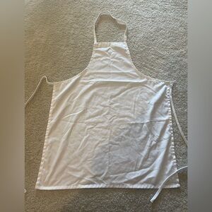 11 White chef aprons